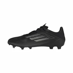 Voetbalschoenen-adidas F50 League FG MG voetbalschoenen heren core black iron metallic gold metallic