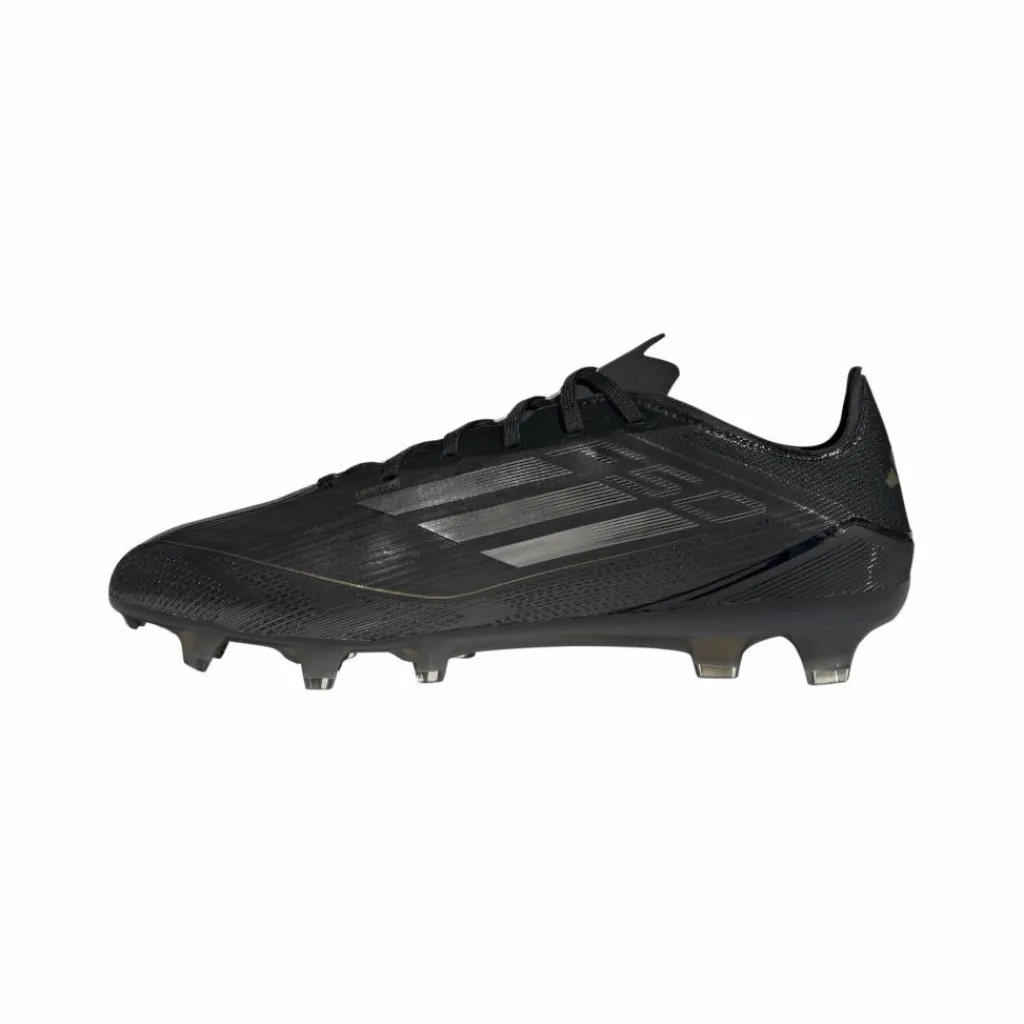 Voetbalschoenen-adidas F50 Pro FG voetbalschoenen heren core black iron metallic gold metallic