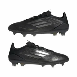 Voetbalschoenen-adidas F50 Pro FG voetbalschoenen heren core black iron metallic gold metallic