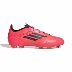 adidas F50 Pro FG voetbalschoenen junior turbo aurora black platinum metallic< Voetbalschoenen