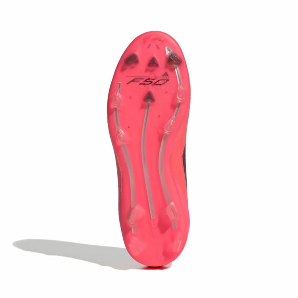 adidas F50 Pro FG voetbalschoenen junior turbo aurora black platinum metallic< Voetbalschoenen