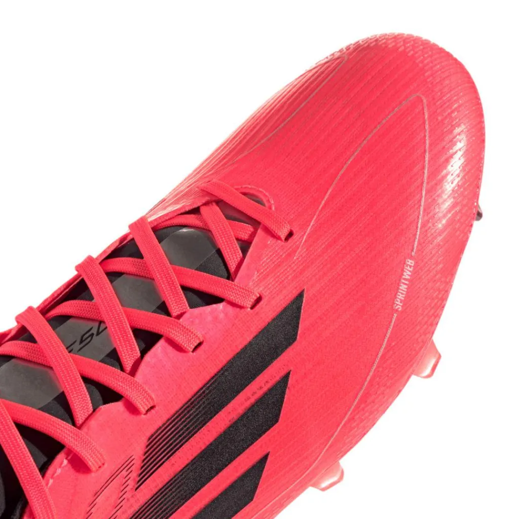 Voetbalschoenen-adidas F50 Pro FG voetbalschoenen turbo aurora black platinum metallic