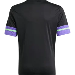 Voetbalkleding-adidas F50 voetbalshirt junior black purple rush