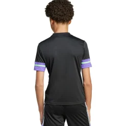 Voetbalkleding-adidas F50 voetbalshirt junior black purple rush