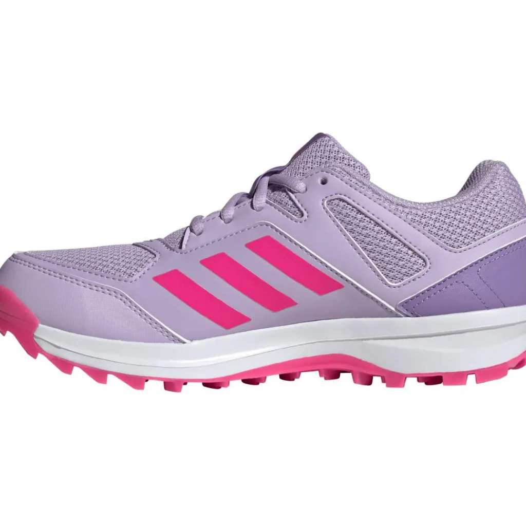 Hockeyschoenen-adidas Fabela Rise hockeyschoenen dames powder plum