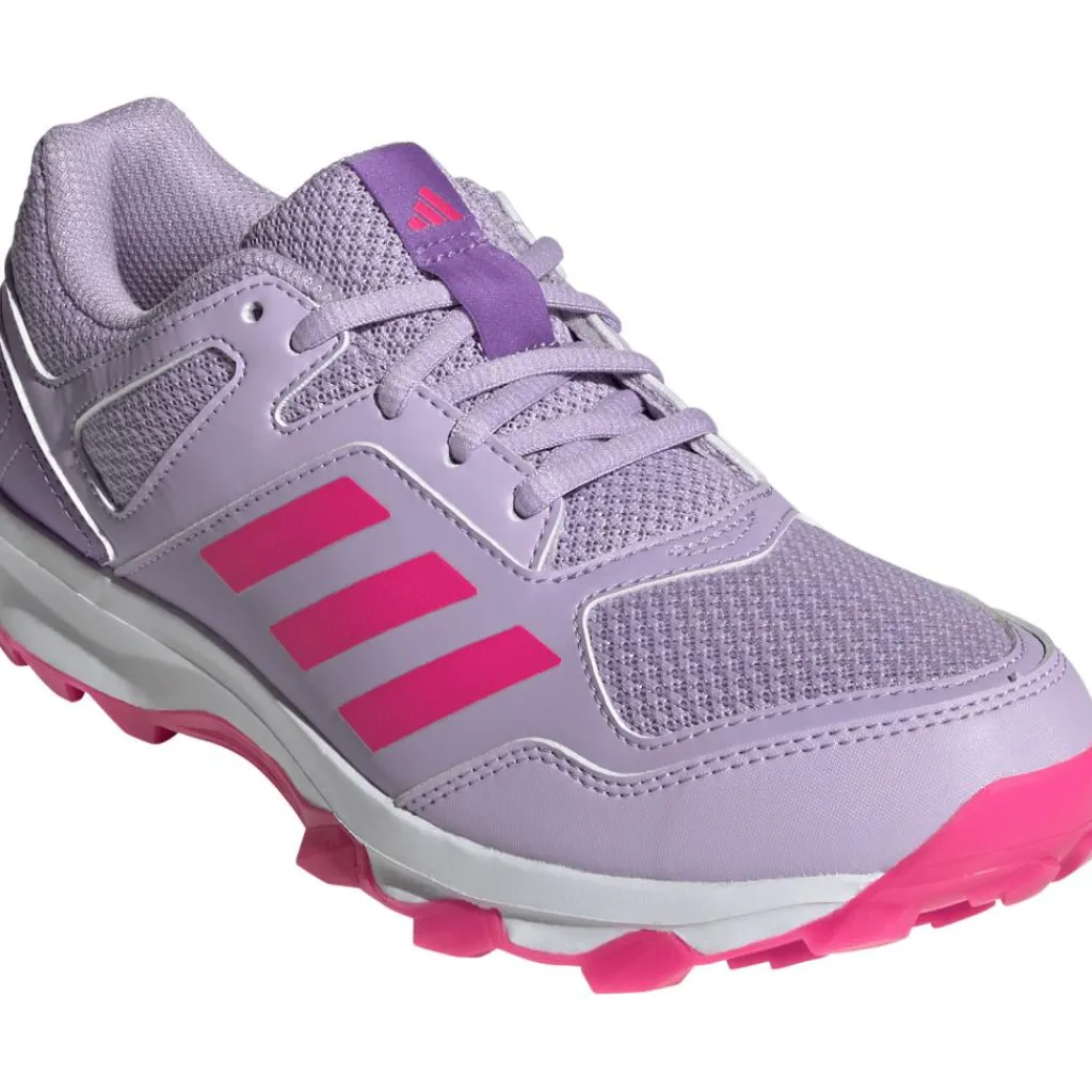 Hockeyschoenen-adidas Fabela Rise hockeyschoenen dames powder plum