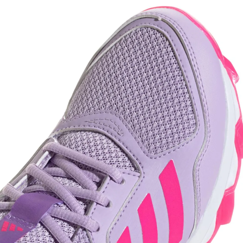 Hockeyschoenen-adidas Fabela Rise hockeyschoenen dames powder plum