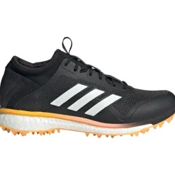 adidas Fabela X Empower hockeyschoenen dames core black zero metalic spark< Hockeyschoenen
