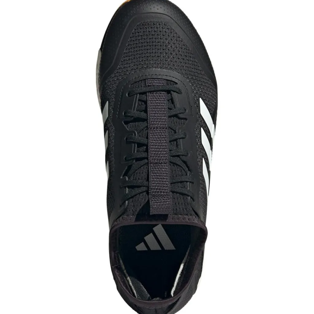 adidas Fabela X Empower hockeyschoenen dames core black zero metalic spark< Hockeyschoenen