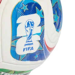 Voetbal Kopen-adidas FIFA World Cup Trionda Pro voetbal white solar blue hi-res red flash lime 25 - 26