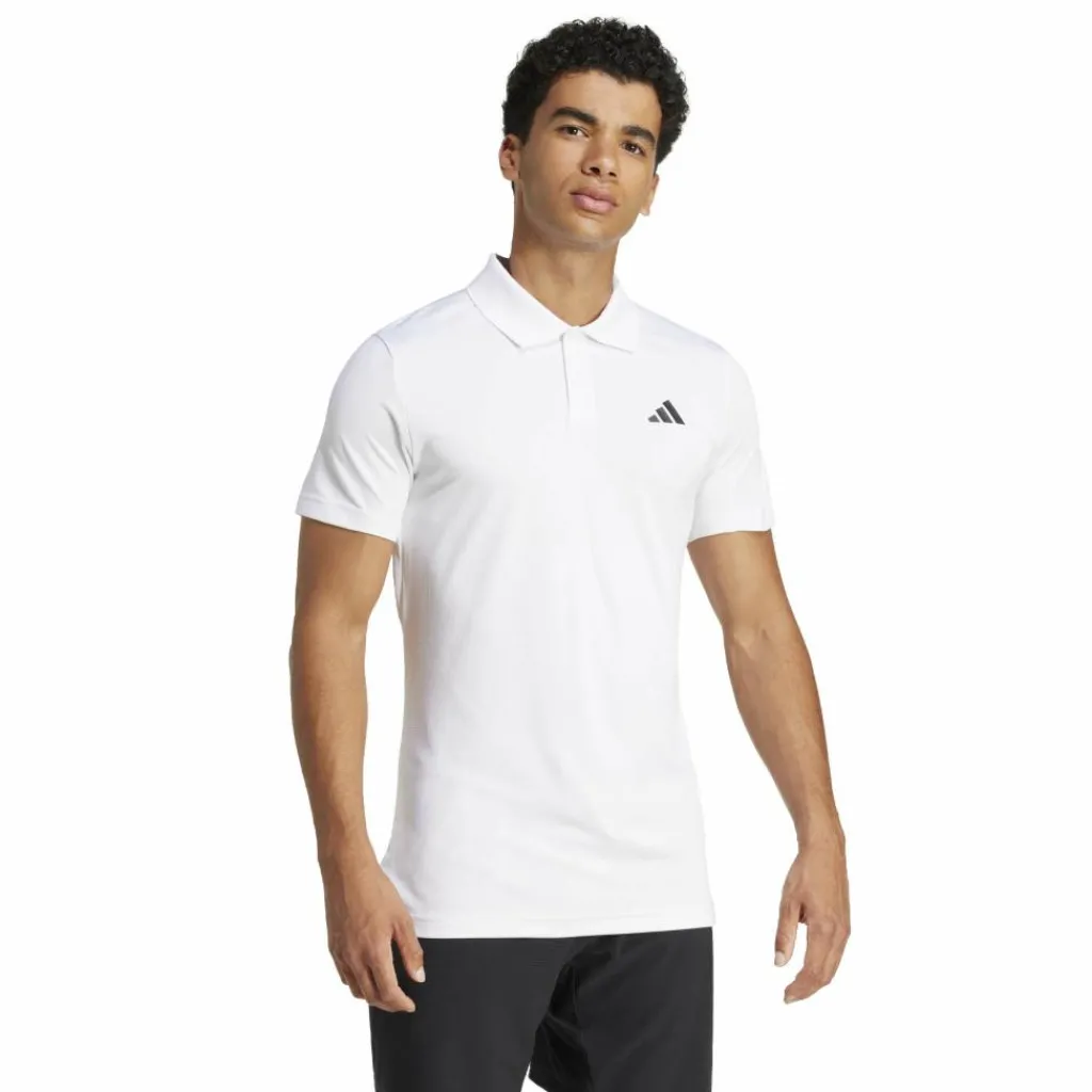 adidas FreeLift tennispolo heren white< Tenniskleding