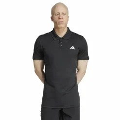adidas FreeLift tennispolo heren black< Tenniskleding
