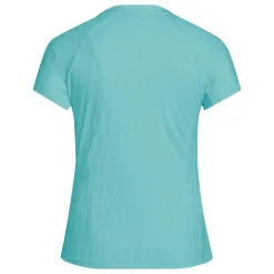 Tenniskleding-adidas Freelift tennisshirt dames tee green