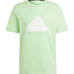 adidas Future Icons Badge Of Sport shirt heren semi green spark< Shirts, Polo's & Blouses