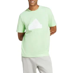 adidas Future Icons Badge Of Sport shirt heren semi green spark< Shirts, Polo's & Blouses