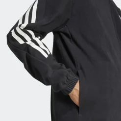 Trainingsjack-adidas Future Icons 3-Stripes Polar fleece trainingsjack black