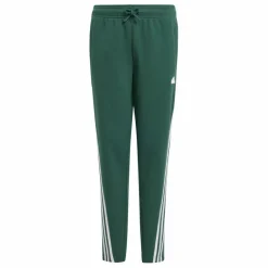 Sportbroek-adidas Future Icons 3-Stripes trainingsbroek junior collegiate green