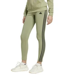adidas Future Icons 3-Stripes legging dames tent green< Broeken