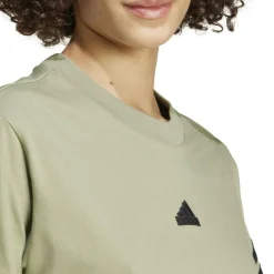 Shirts, Polo's & Blouses-adidas Future Icons 3-Stripes shirt dames tent green