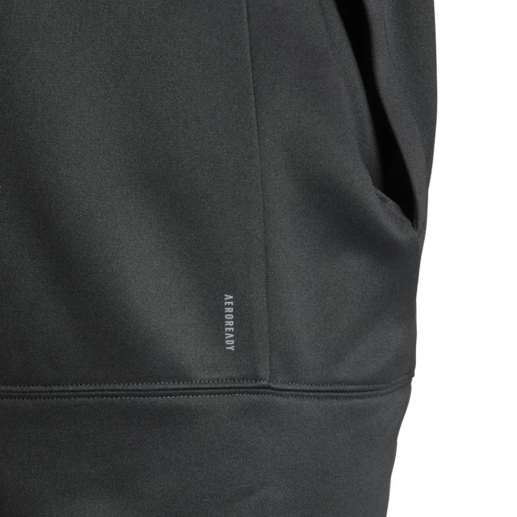 Sport Trui-adidas Game and Go hoodie dames black white