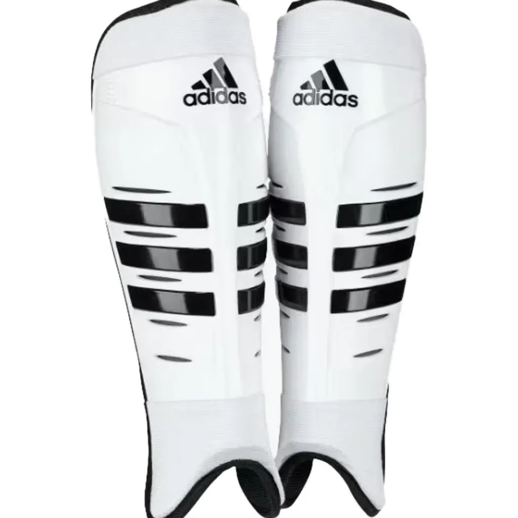 Hockey Bescherming-adidas Hockey scheenbeschermers white