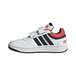 Schoenen-adidas Hoops 3.0 CF C schoenen junior cloud white core black bright red