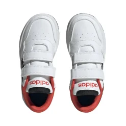 Schoenen-adidas Hoops 3.0 CF C schoenen junior cloud white core black bright red