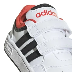 Schoenen-adidas Hoops 3.0 CF C schoenen junior cloud white core black bright red