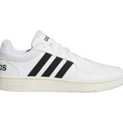 Schoenen-adidas Hoops 3.0 Low Classic Vintage schoenen heren cloud white core black