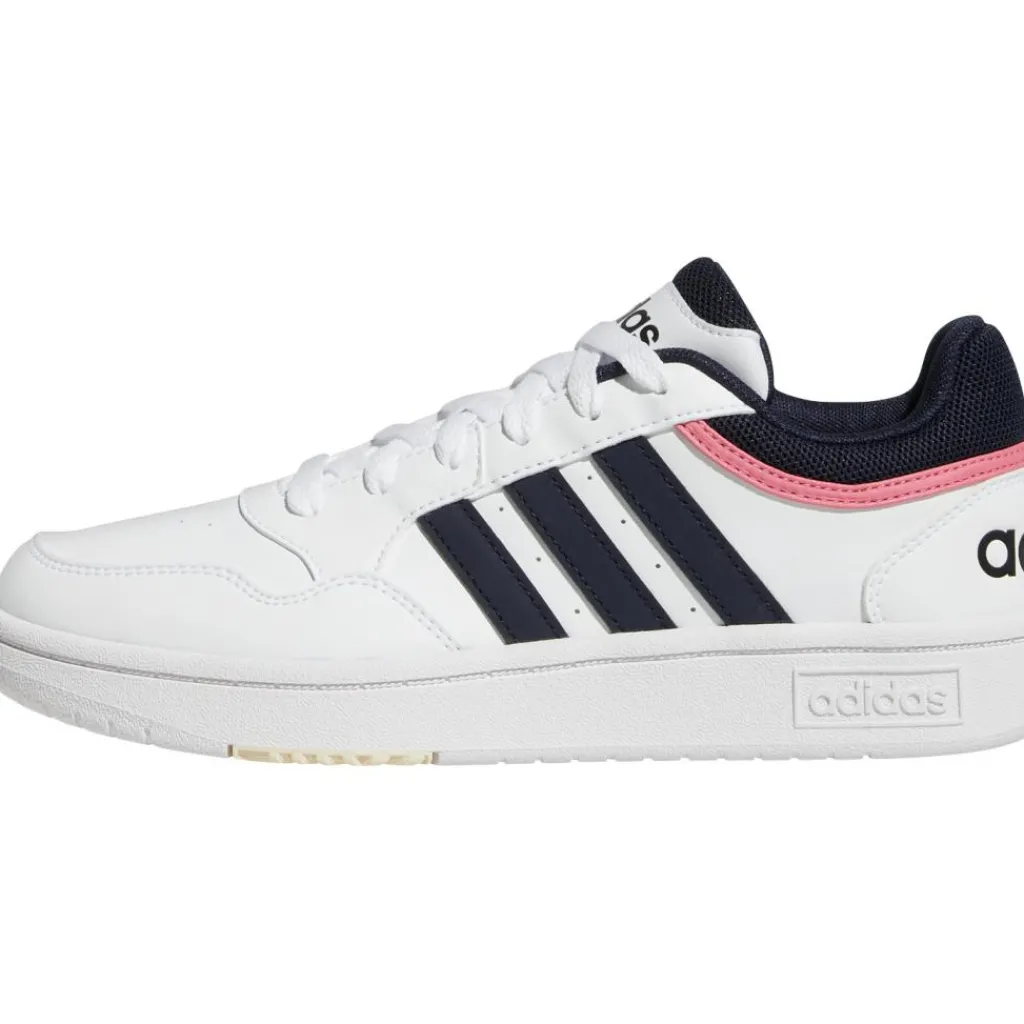 Schoenen-adidas Hoops 3.0 Low Classic Vintage schoenen dames cloud white legend ink