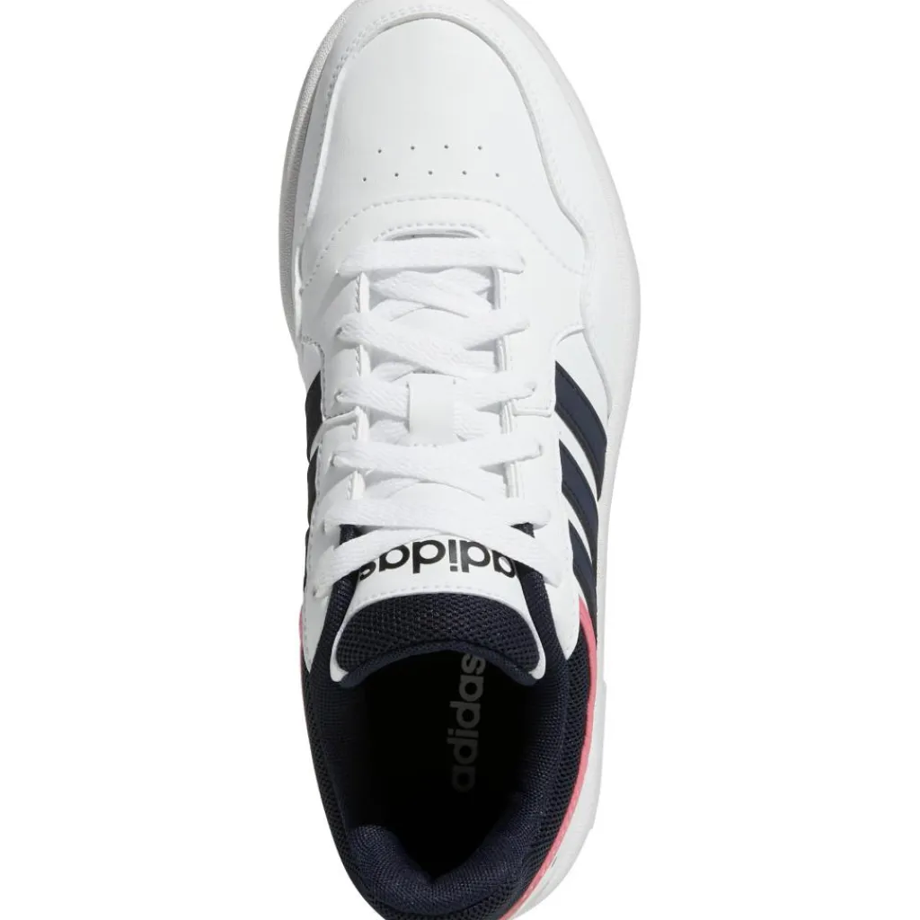 Schoenen-adidas Hoops 3.0 Low Classic Vintage schoenen dames cloud white legend ink
