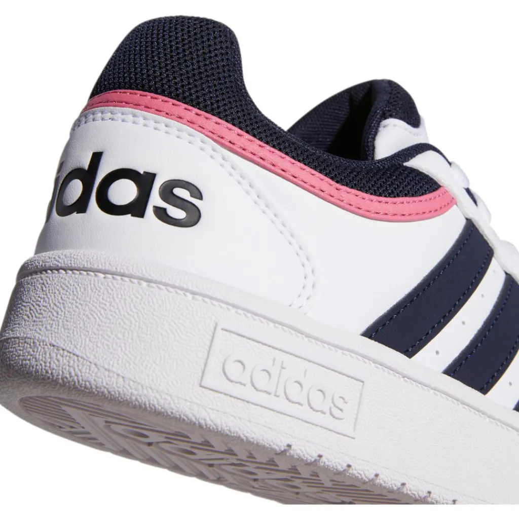 Schoenen-adidas Hoops 3.0 Low Classic Vintage schoenen dames cloud white legend ink