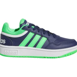Schoenen-adidas Hoops 3.0 schoenen junior dark blue cloud white