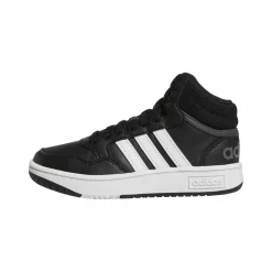 Schoenen-adidas Hoops Mid 3.0 GW0402 schoenen junior black white grey
