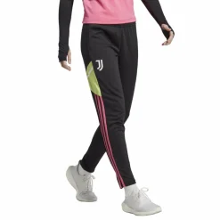 Voetbalkleding-adidas Juventus 22 - 23 trainingsbroek dames black pulse  magenta