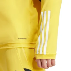 Voetbalkleding-adidas Juventus Tiro 23 trainingsshirt heren bold gold