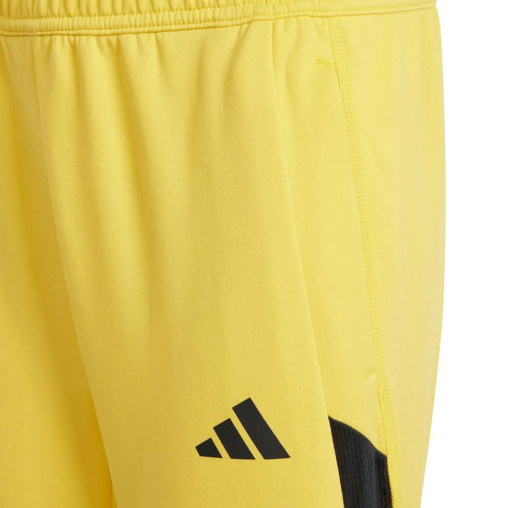 Voetbalkleding-adidas Juventus Tiro 23 trainingsbroek junior bold gold