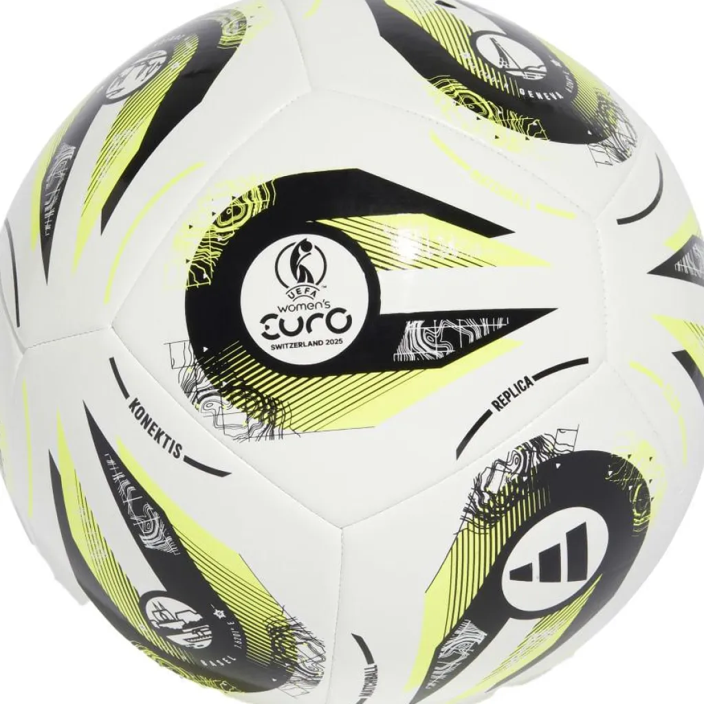 Voetbal Kopen-adidas Konektis Club voetbal white black luclem