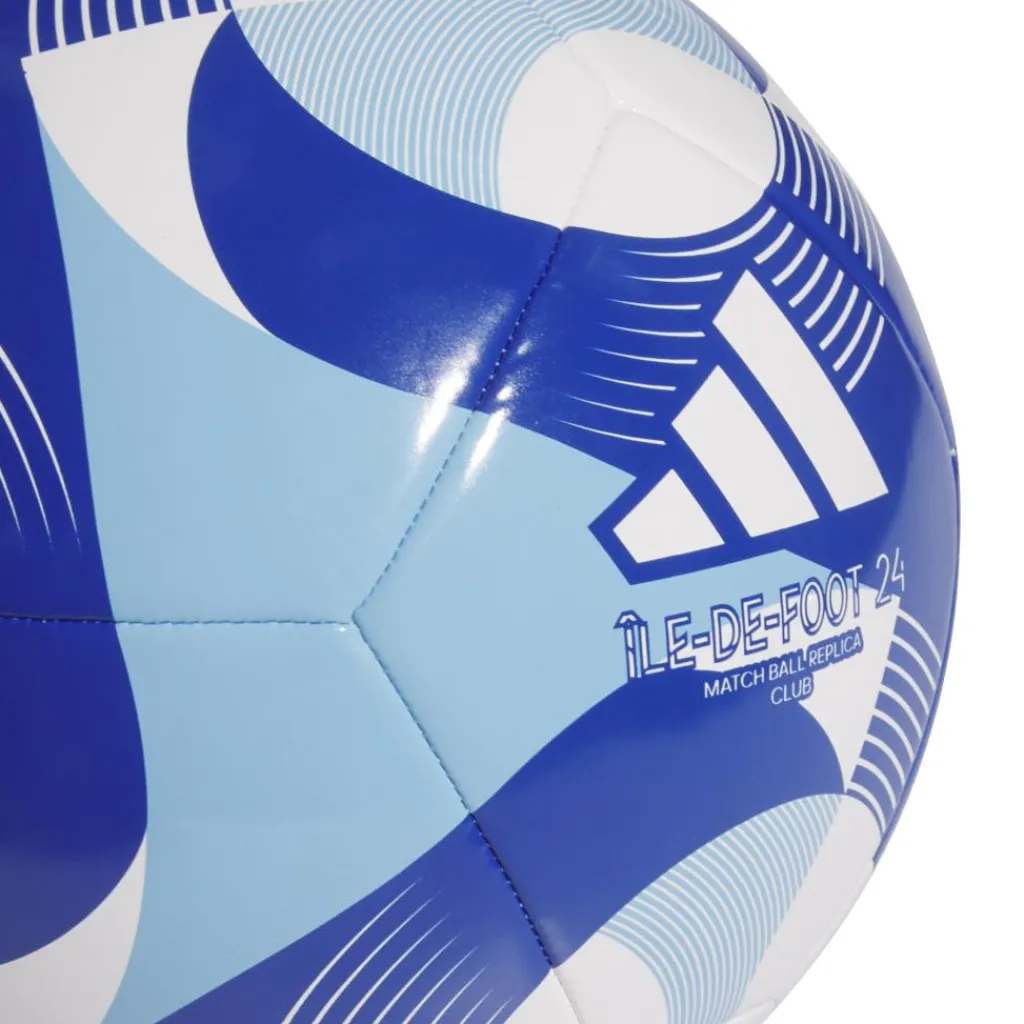 adidas Île-de-Foot Club voetbal 24 white clear sky royal blue< Voetbal Kopen