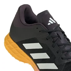 Hockeyschoenen-adidas Lux 2.2S hockeyschoenen heren core black zero metalic spark