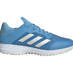 Hockeyschoenen-adidas Lux 2.2S hockeyschoenen heren team light blue zero metalic cloud white