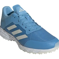 Hockeyschoenen-adidas Lux 2.2S hockeyschoenen heren team light blue zero metalic cloud white