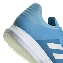 Hockeyschoenen-adidas Lux 2.2S hockeyschoenen heren team light blue zero metalic cloud white