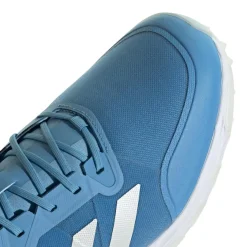Hockeyschoenen-adidas Lux 2.2S hockeyschoenen heren team light blue zero metalic cloud white