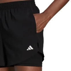 adidas Made For Training Minimal Two-In-One short dames black white< Sportbroek