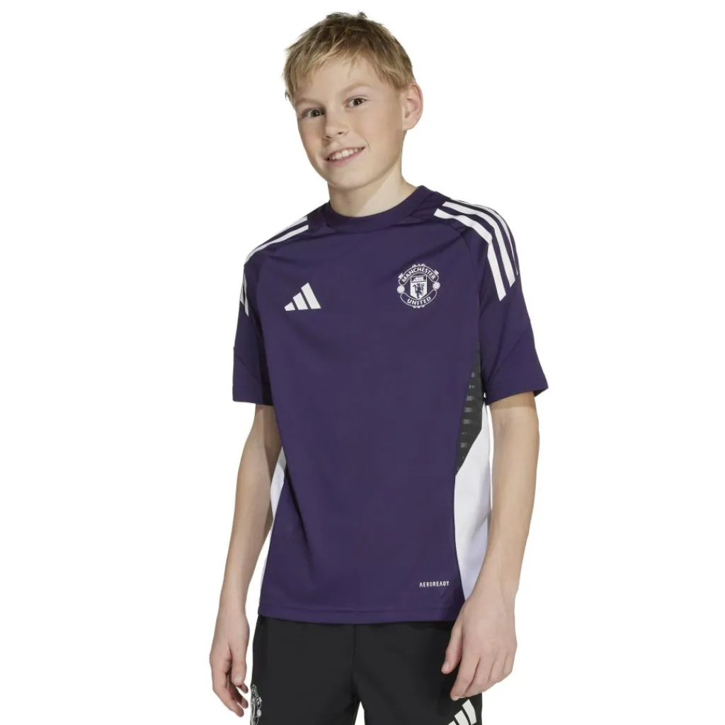 adidas Manchester United voetbalshirt junior aurora plum< Voetbalkleding