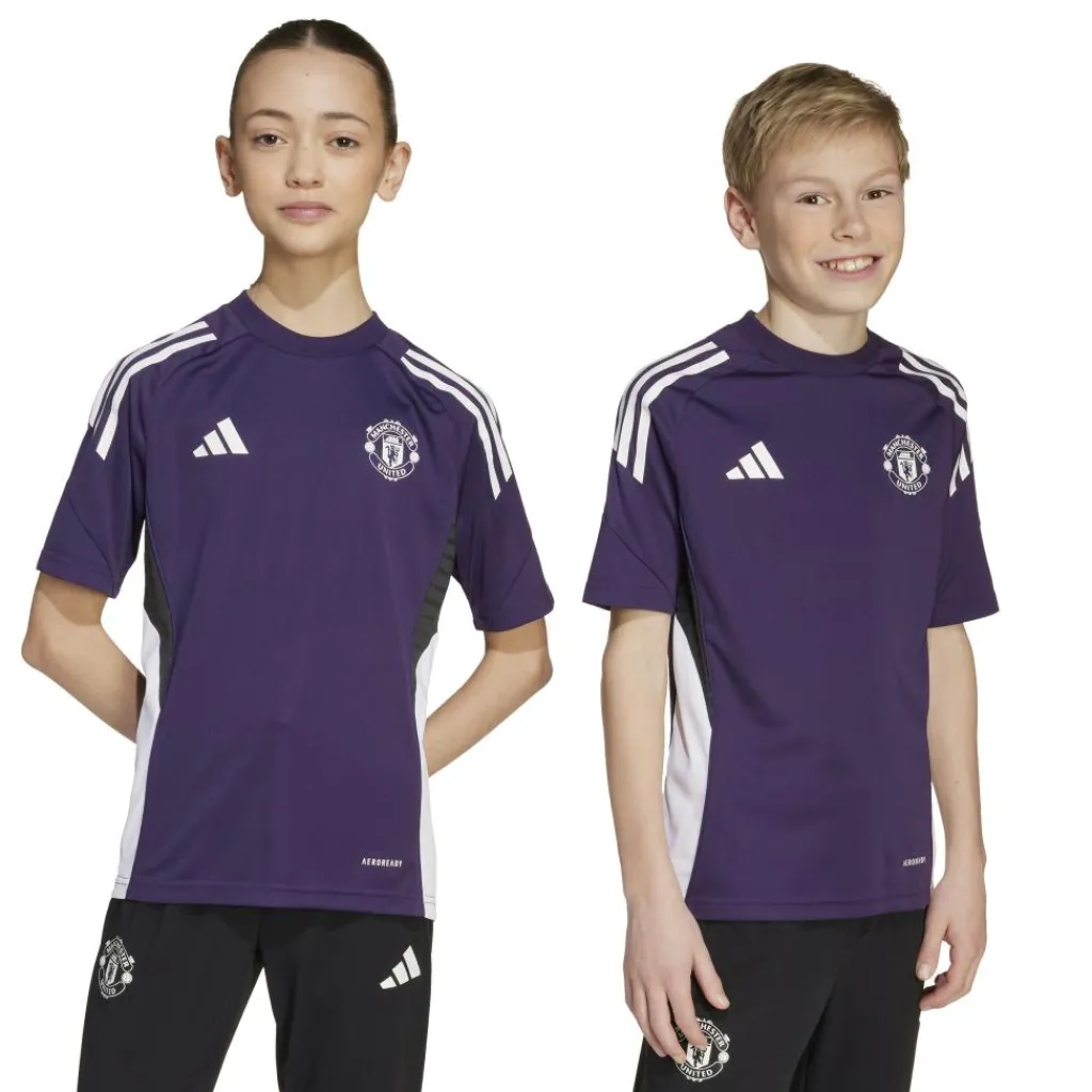 adidas Manchester United voetbalshirt junior aurora plum< Voetbalkleding