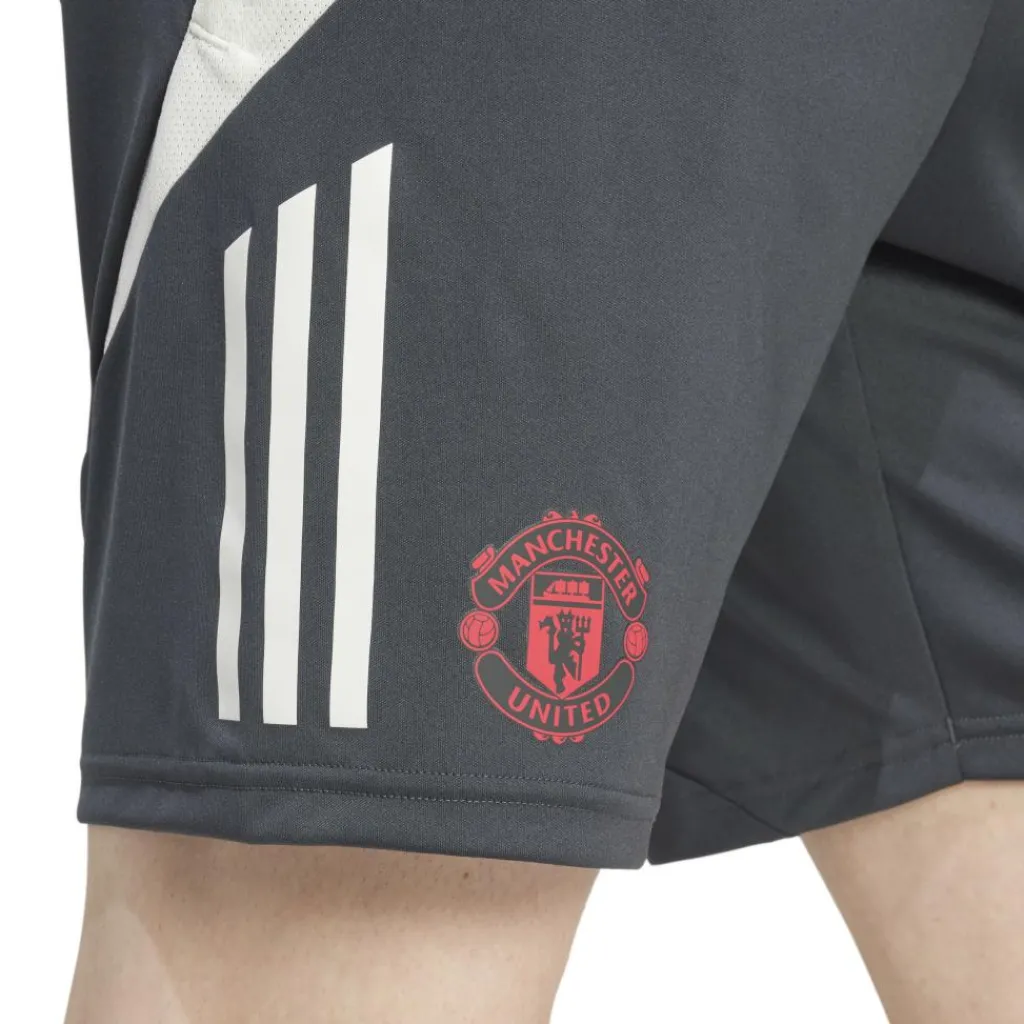 adidas Manchester United Tiro 24 voetbalbroekje heren dark grey carbon< Voetbalkleding