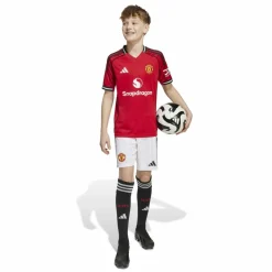 Voetbalkleding-adidas Manchester United thuisshirt junior 25 - 26
