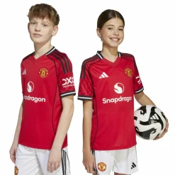 Voetbalkleding-adidas Manchester United thuisshirt junior 25 - 26